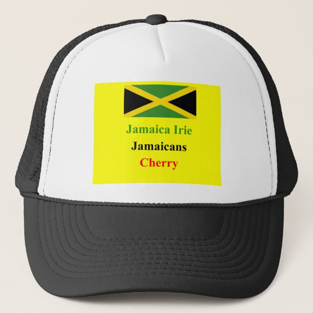 Gorra De Camionero Irie de Jamaica (Anverso)