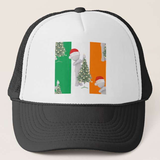 Gorra De Camionero irish christmas (Anverso)