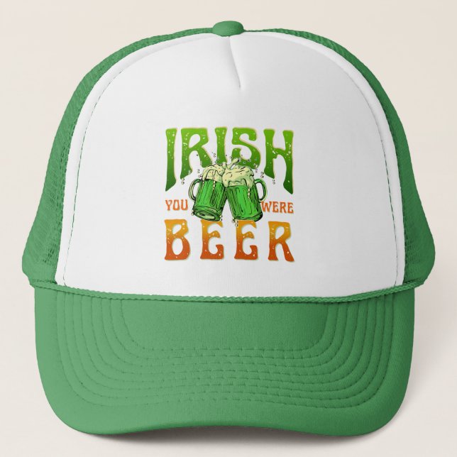 GORRA DE CAMIONERO IRISH, ERES UNA BEBIDA DIVERTIDA EN IRLANDA (Anverso)