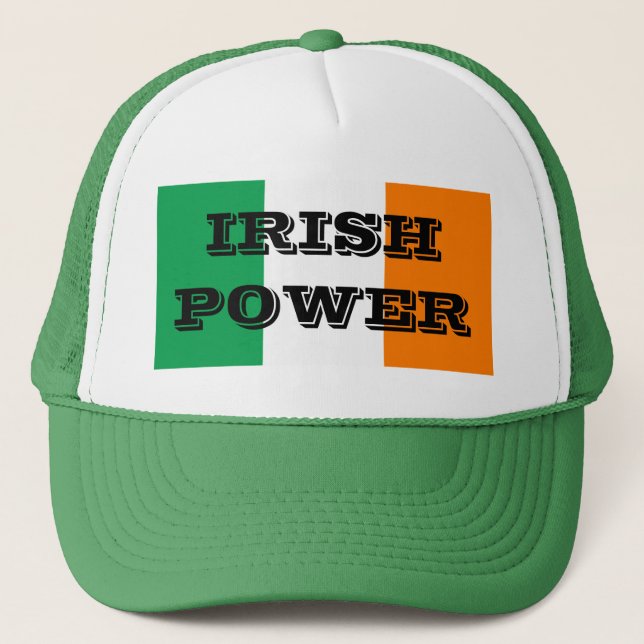 GORRA DE CAMIONERO IRISH POWER (Anverso)