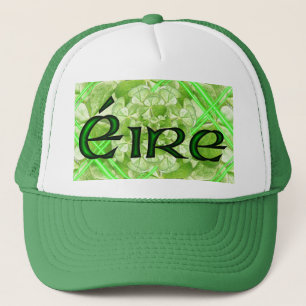 Gorra De Camionero Irlanda Shamrock Spin por Kenneth Yoncich