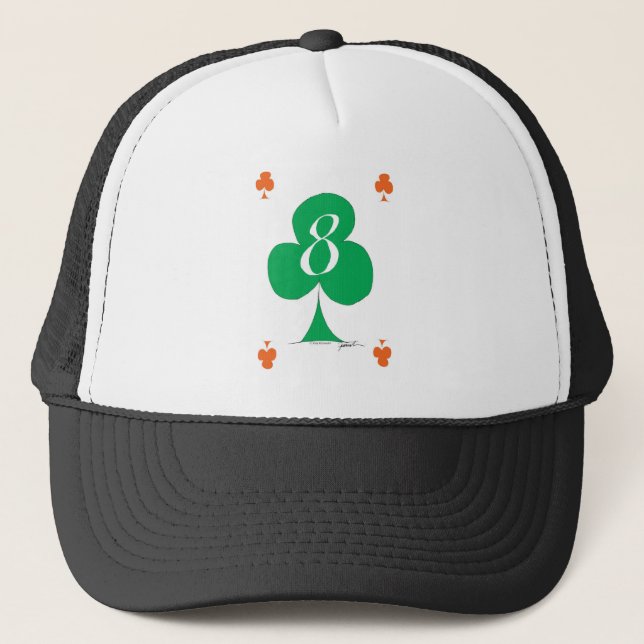 Gorra De Camionero Irlandés afortunado 8 de los clubs, fernandes tony (Anverso)