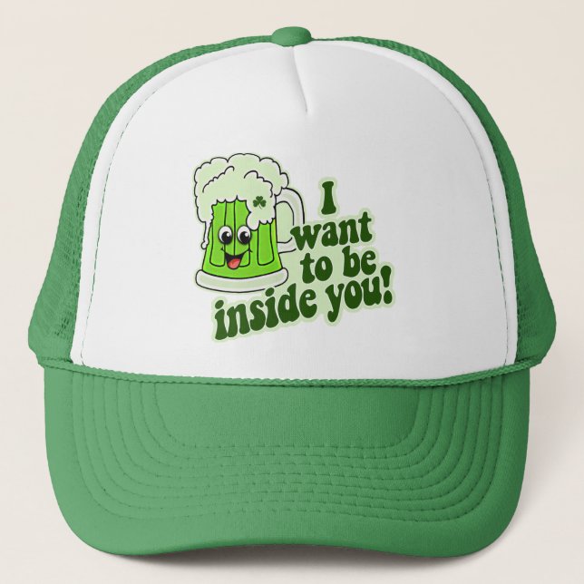 Gorra De Camionero Irlandés divertido del día del St Patricks (Anverso)