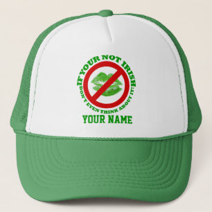 Gorra De Camionero Irlandés gracioso, Día de San Patricio
