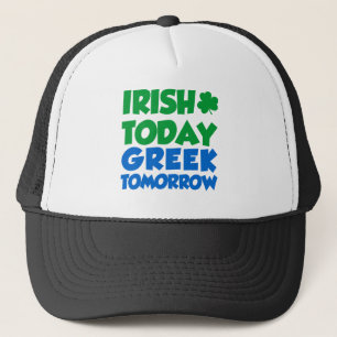 Gorra De Camionero Irlandés hoy griego mañana