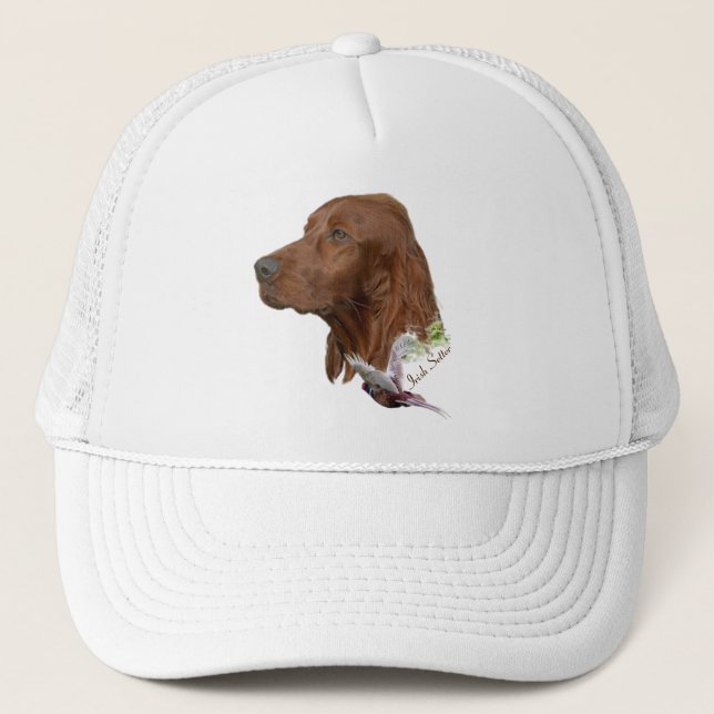 Gorra De Camionero Irlandés Setter (Anverso)