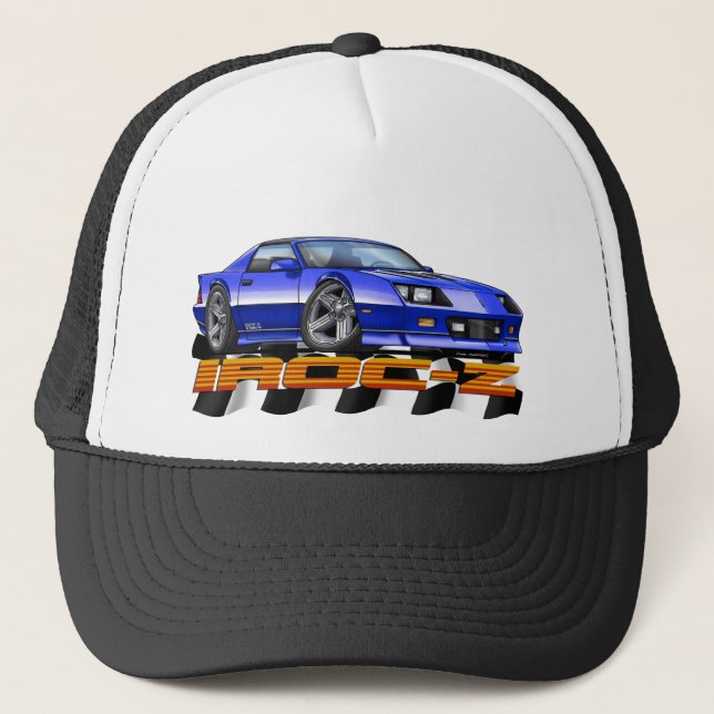 Gorra De Camionero IROC azul Z (Anverso)