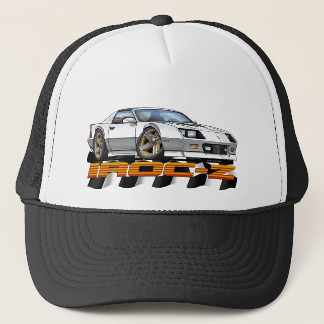 Gorra De Camionero IROC blanco Z (Anverso)
