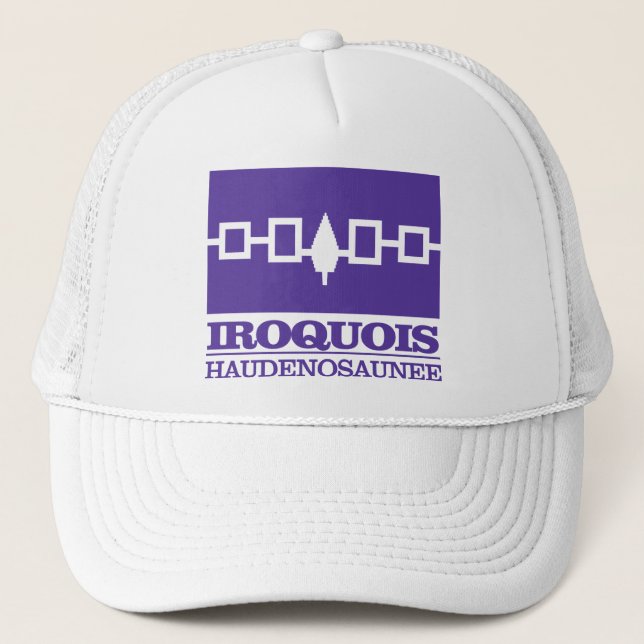 Gorra De Camionero Iroquois (Haudenosaunee) (Anverso)