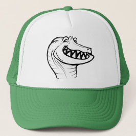 Gorra De Camionero Irritator Trollface (sin texto)