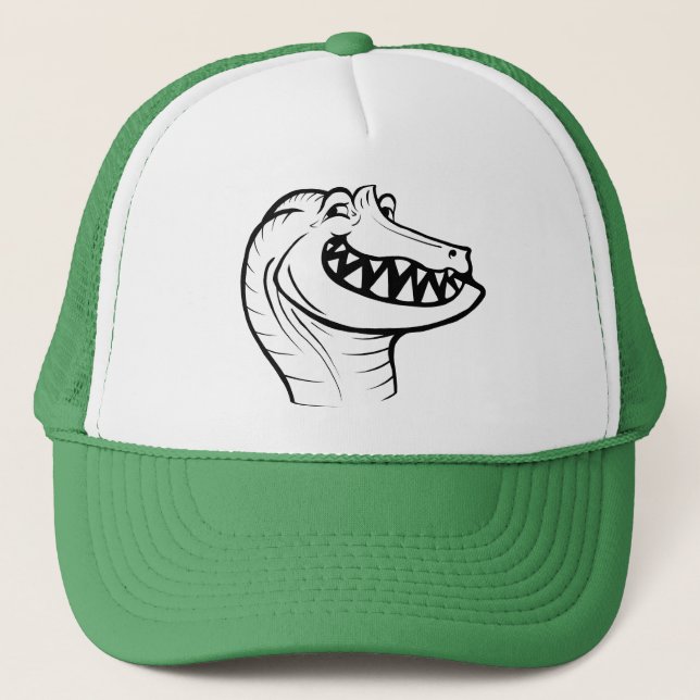 Gorra De Camionero Irritator Trollface (sin texto) (Anverso)