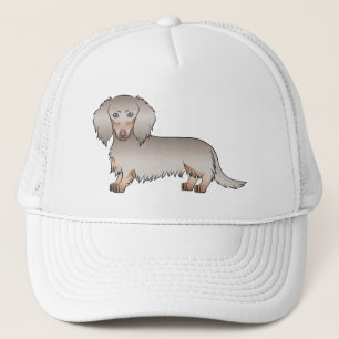 Gorra De Camionero Isabella y Tan Perro De Dibujos Animados De Pelo L