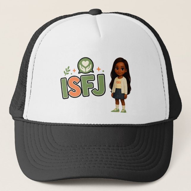 Gorra De Camionero ISFJ — A Guardiã da Harmonia (Anverso)