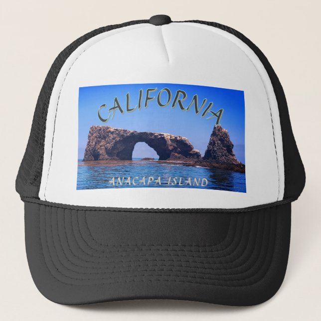 GORRA DE CAMIONERO ISLA CALIFORNIA ANACAPA (Anverso)