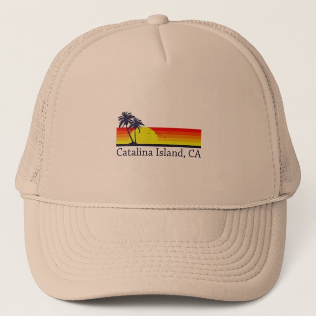 Gorra De Camionero Isla California de Catalina (Anverso)