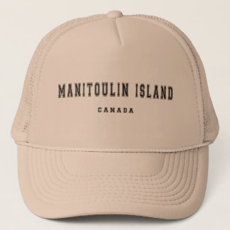 Gorra De Camionero Isla Canadá de Manitoulin