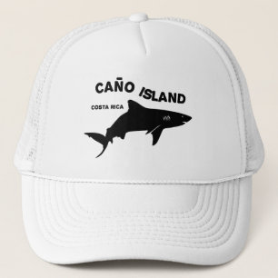 Gorra De Camionero Isla Caño de buceo de tiburones - Costa Rica
