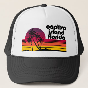 Gorra De Camionero Isla Captiva Florida