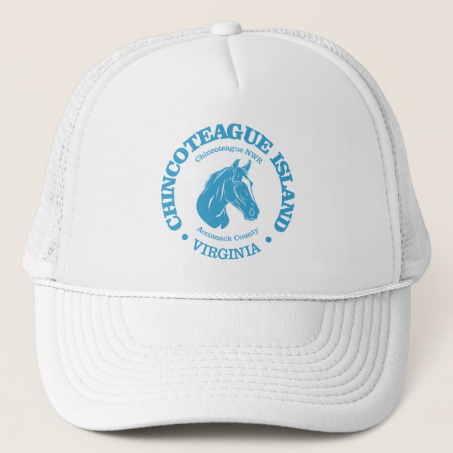 Gorra De Camionero Isla Chincoteague (pony) (Anverso)
