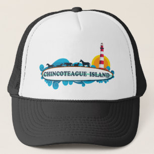 Gorra De Camionero Isla de Chincoteague