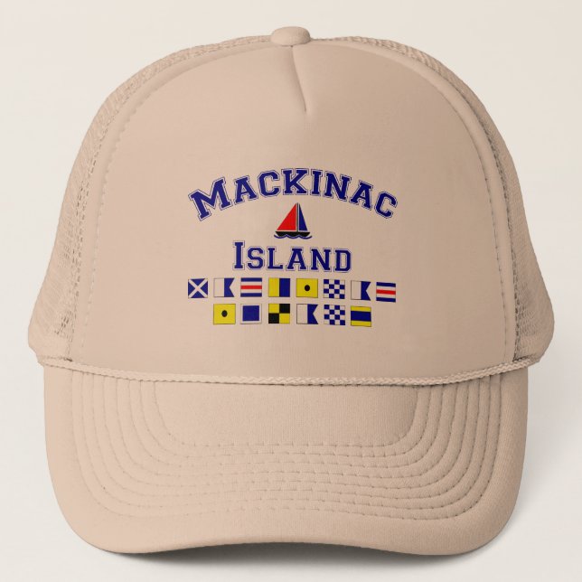 Gorra De Camionero Isla de Mackinac (Anverso)