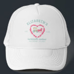 Gorra De Camionero Isla de Mackinac Caballo de Carrito Bachelorette<br><div class="desc">Con un caballo rosa y carruaje ilustrado a mano,  estos gorras son un placer especial para su viaje de soltera a la isla de Mackinac Michigan.</div>