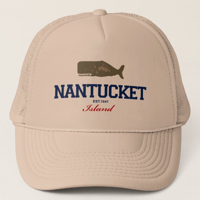 Gorra De Camionero Isla de Nantucket (Anverso)