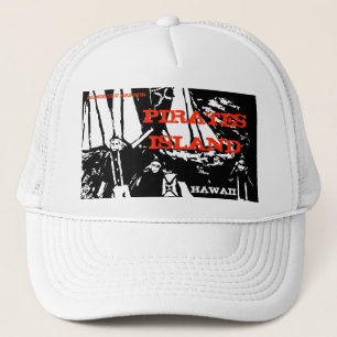GORRA DE CAMIONERO ISLA DE PIRATAS HONOLULU