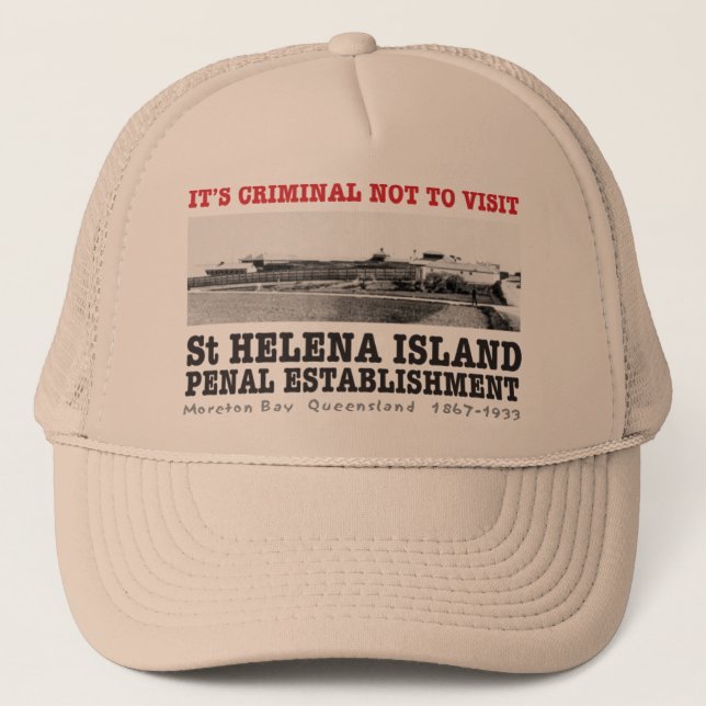 Gorra De Camionero Isla de St. Helena (Anverso)