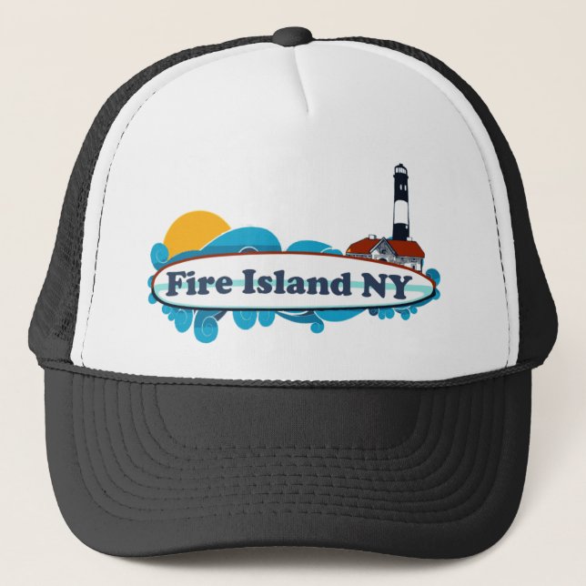 Gorra De Camionero Isla del fuego (Anverso)