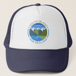 GORRA DE CAMIONERO ISLA DEL SUR NUEVA ZELANDIA