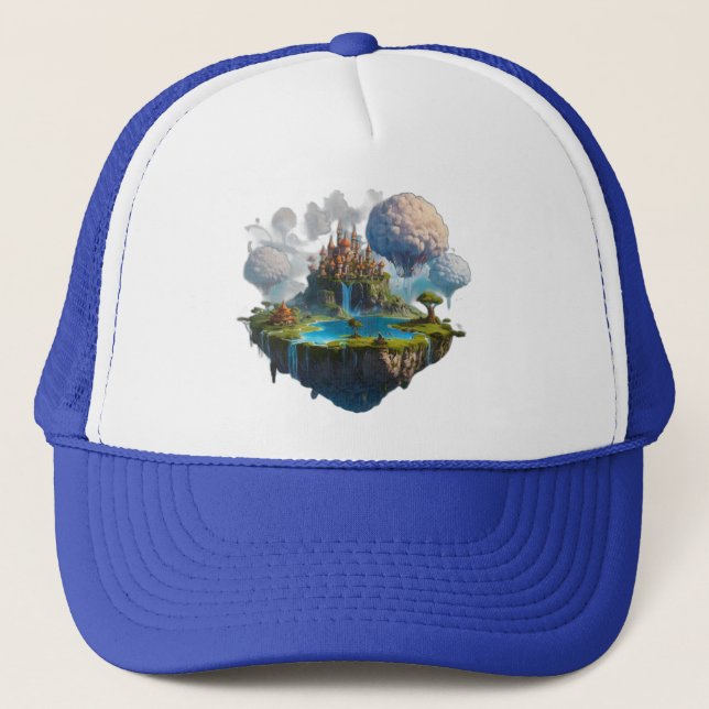 Gorra De Camionero isla flotante (Anverso)