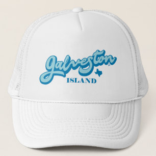 Gorra De Camionero Isla Galveston Texas, Costa del Golfo, Playa