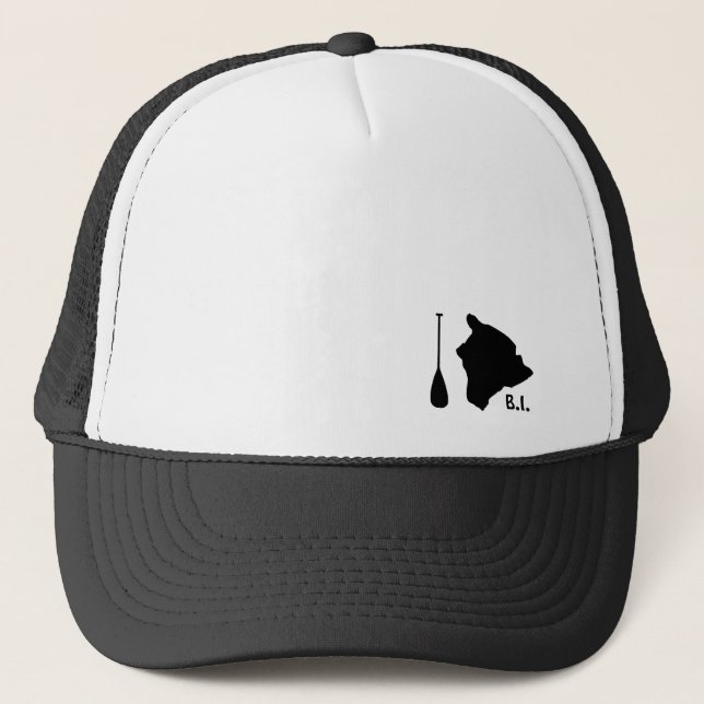 Gorra De Camionero Isla grande de la paleta (Anverso)