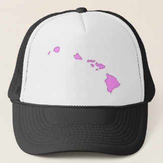 Gorra De Camionero isla hawaiana rosada