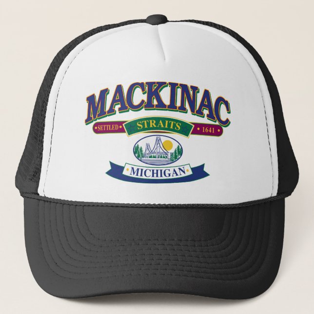 Gorra De Camionero Isla Mackinac (Anverso)