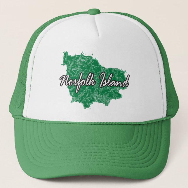Gorra De Camionero Isla Norfolk (Anverso)