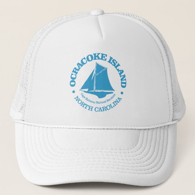 Gorra De Camionero Isla Ocracoke (sloop) (Anverso)
