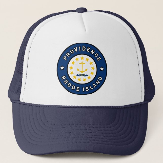 Gorra De Camionero Isla Providence Rhode (Anverso)