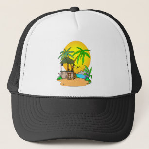 Gorra De Camionero Isla Tiki Bar