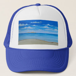 Gorra De Camionero Isla Tropical