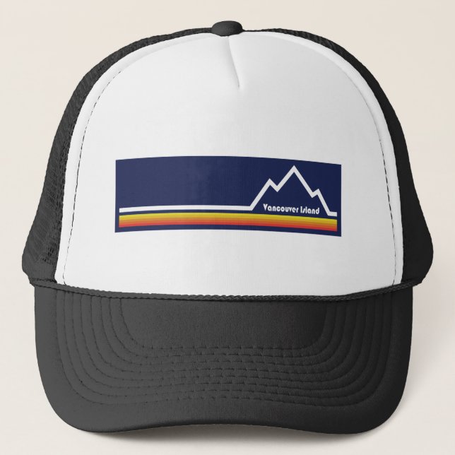 Gorra De Camionero Isla Vancouver Columbia Británica (Anverso)