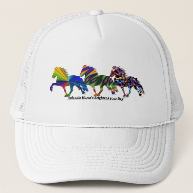 Gorra De Camionero Islandés salvaje (Anverso)
