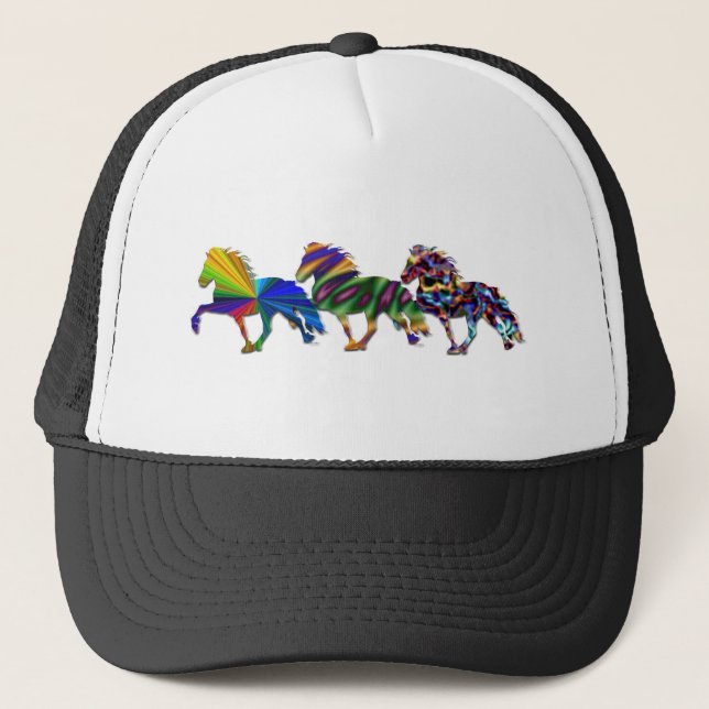 Gorra De Camionero Islandeses salvajes (Anverso)