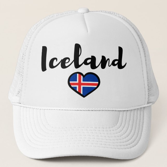 Gorra De Camionero Islandia (Anverso)