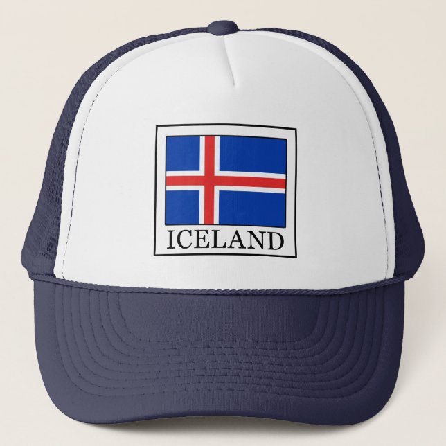 Gorra De Camionero Islandia (Anverso)
