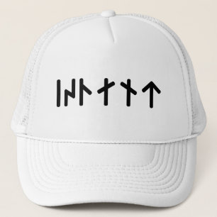 Gorra De Camionero Islandia ᛁᛋᛚᛅᚾᛏ ~ Runas Futhark Jóvenes