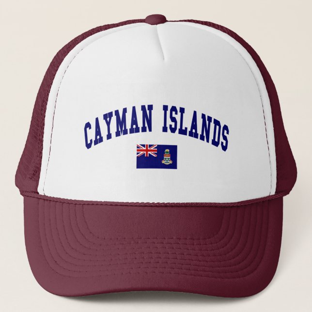 GORRA DE CAMIONERO ISLAS CAIMÁN (Anverso)