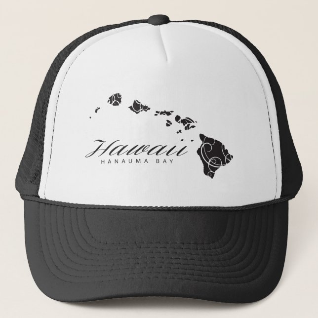 Gorra De Camionero Islas de Hawaii de la hawaiana (Anverso)