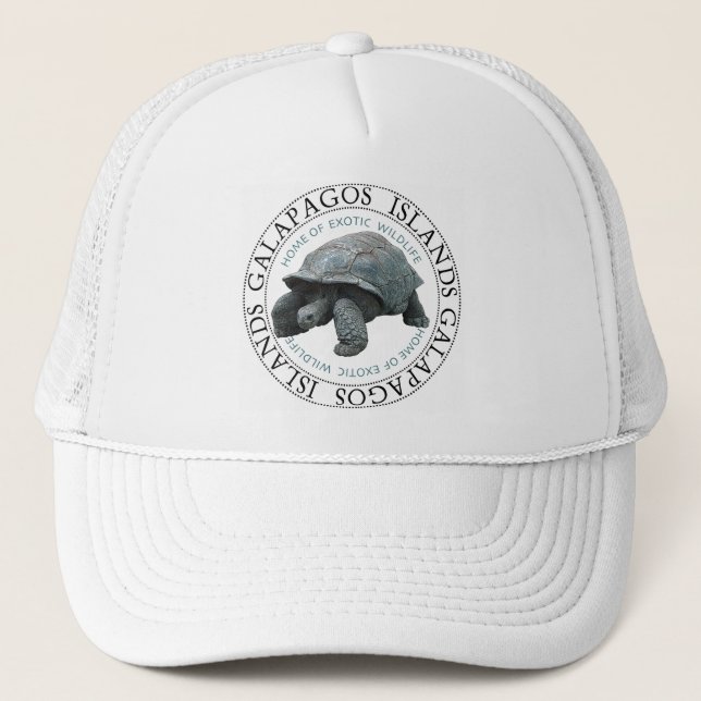 Gorra De Camionero Islas Galápagos Tortoise (Anverso)